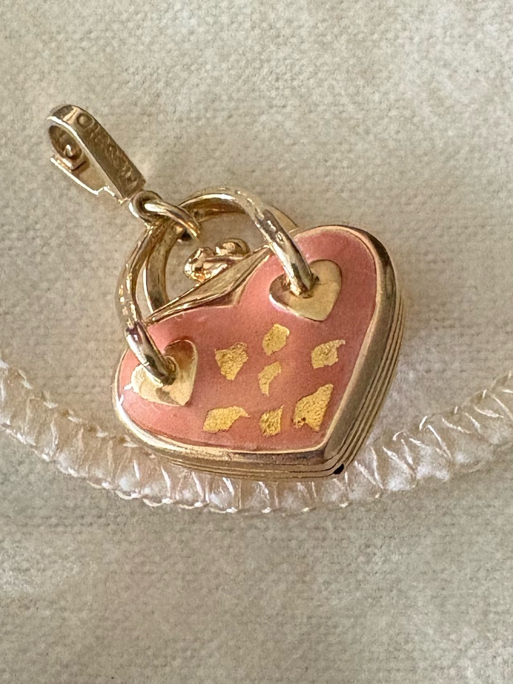 Rosato Heart Purse Charm/Pendant - Picture 3 of 8